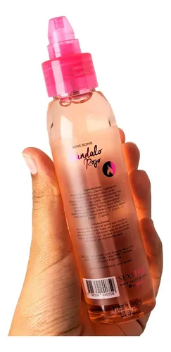 Aceite Corporal Masajes Efecto Calor Sandalo Rojo Placer