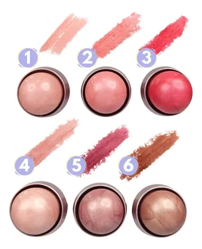 Rubor En Barra Blush Stick Glow Multiuso Para Rostro Labios Tono Del Maquillaje 6