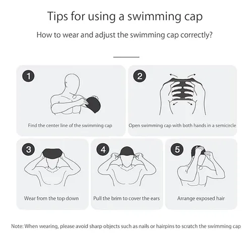 Gorros De Natación Para Mujeres Y Hombres, Gorro De Natación