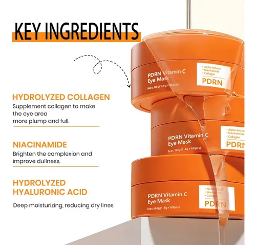 Uuparches Ojos Pdrn Vitamina C Hidratantes Gel 60 Piezasuu