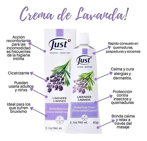Just Crema De Lavanda