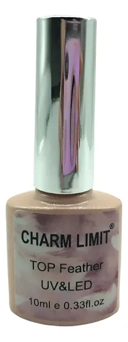 Top Coat Charm Limit Efecto Feather Uv/led 10ml
