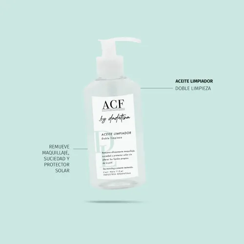 Acf Dadatina Aceite Limpiador Doble Limpieza X115 Ml