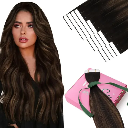 Extensiones De Pelo Con Cinta Adhesiva Youngsee Brown Balaya