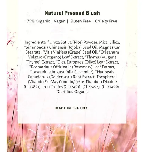 Rubor Natural Mom’s Secret 0.18 Oz Dusty Rose