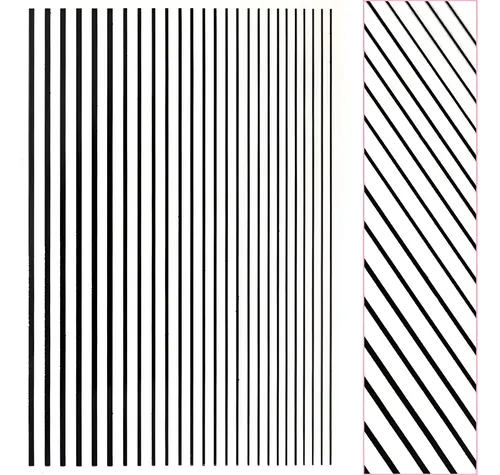Stickers Autoadhesivos Para Uñas – Lineas – Nail Art