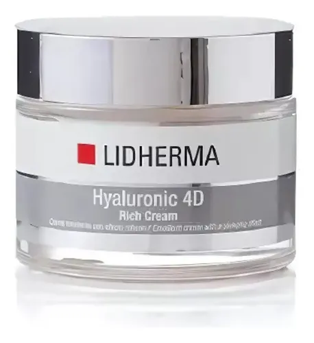 Lidherma Hyaluronic 4d Rich Cream Acido Hialuronico Arrugas Momento de aplicación Día/Noche Tipo de piel Todo tipo de piel