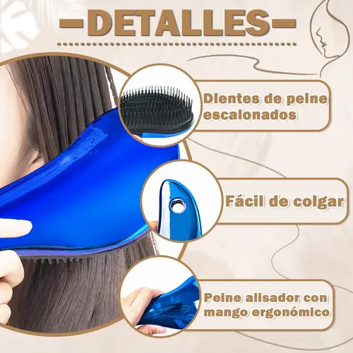 A 10pcs Cepillo For Extensiones Cabello Peine For Cabello S