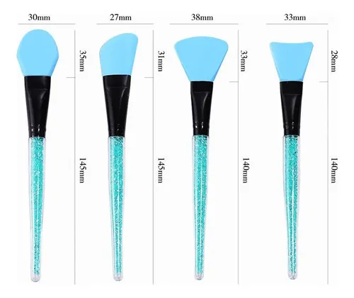 Youpin 4x Pinceles Cosméticos De De Cuello Facial De