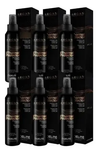 Protector Termico Mythical Argan Fidelite X 120 Ml Kit X 6