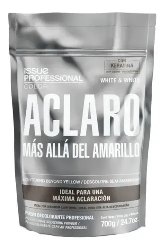 Polvo Decolorante Issue White And White 700g X2