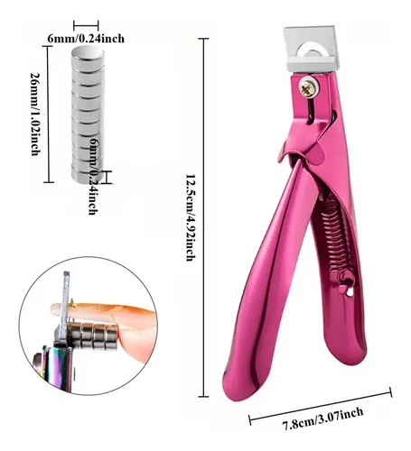 Set De Tijeras Para Uñas Xh Con 15 Imanes