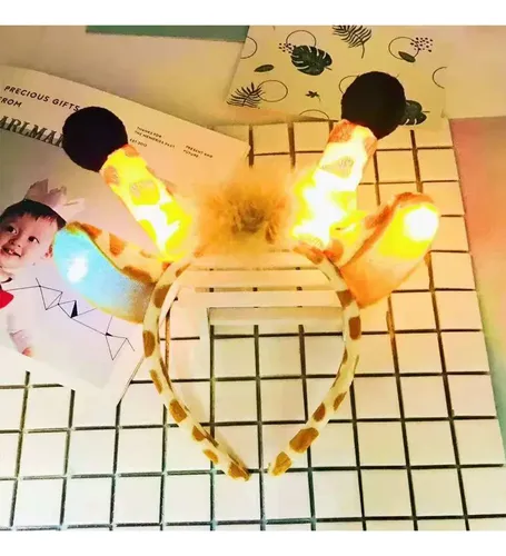 Diadema De Jirafa Accesorios Para Fiestas