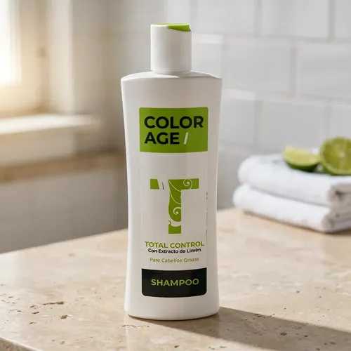 Shampoo Total Control Con Extracto De Limon X 250 Ml Color A