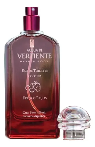 Perfume Acqua Di Vertiente Frutos Rojos Mujer 100ml Argentina
