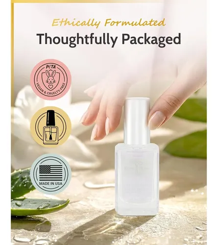 Esmalte Base Y Top Coat Karma Organic 2 En 1, 13 Ml