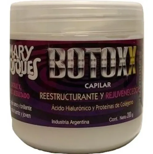 Botoxx Capilar Reestructurante Rejuvenece Mary Bosques 200g