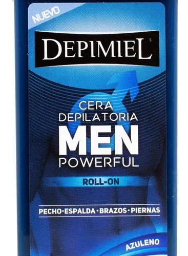 Roll On Cera Depilatoria Men Power Full Depimiel 100g X 6u