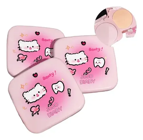 Polvo Compacto Jojo Diary Shell Powder Cat