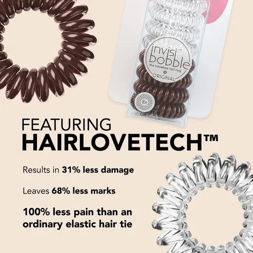 ..ligas Para El Cabello Invisibobble Original Traceless Spir