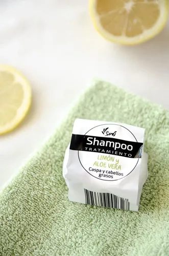 Shampoo Sólido Caspa Y Cabellos Grasos 70g Samú Tratamiento