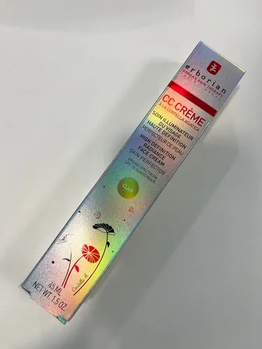 Cc Cream Erborian Fps 25 45ml – Crema Facial Hipoalergénica Momento De Aplicación Día/noche Tipo De Piel Doré