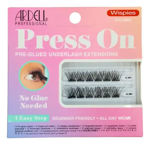 Pestañas Postizas Ardell Wispies Volume Press On X 12