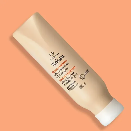 Acondicionador Natura Tododia Durazno Y Almendra 280 Ml Nutritivo