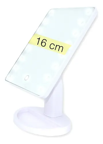 Espejo 16 Luces Led Para Maquillaje Con Pie E153 Jessamy