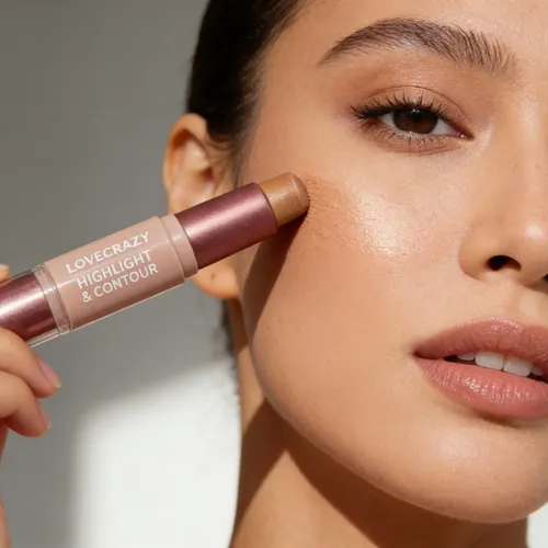 Barra De Maquillaje Highlighter Y Contour 2 En 1