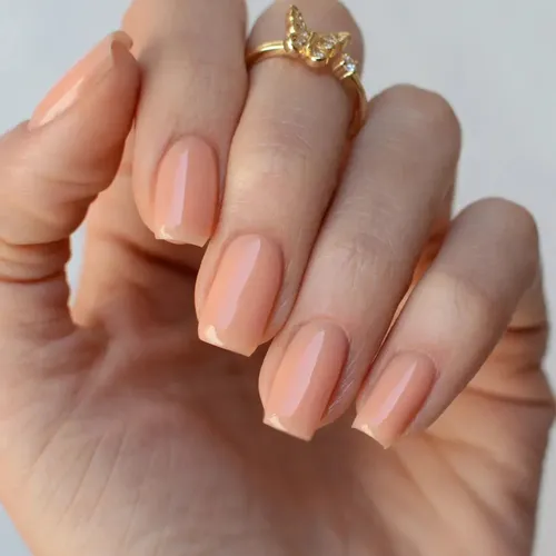 Semipermanente Capping – Rubber Base Coat – Soft Tangerine Soft Tangerine