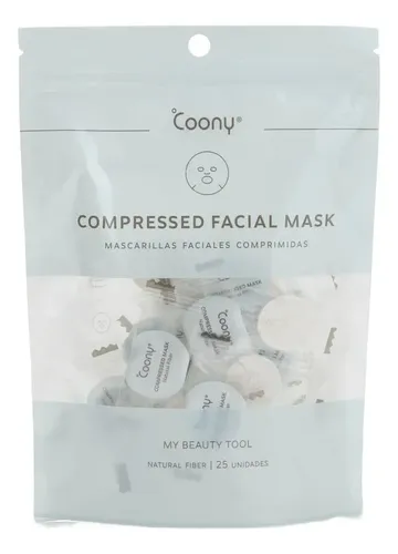 Coony Mascarillas Faciales Comprimidas Limpieza De Poros Tipo de piel Sensible