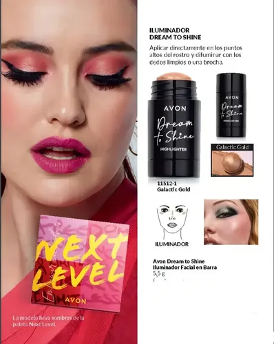 Avon Dream To Shine Iluminador Facial En Barra