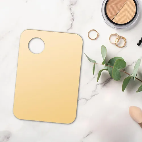 2-piece Makeup Palette Set: Gold Nail & Makeup Palette