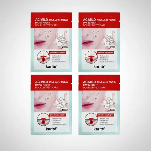 Pack X4 Parches Anti Acne Granos Y Puntos Negros 96 Parches
