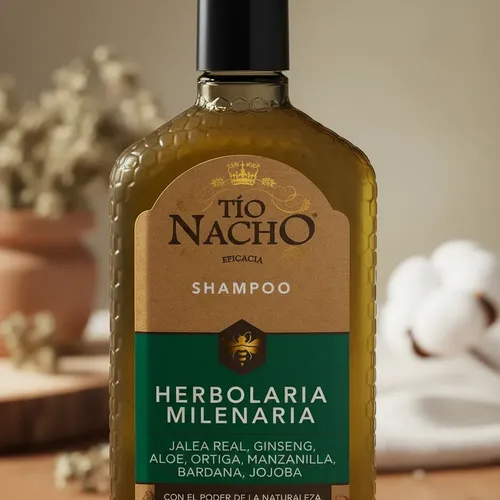 Pack X2 Tio Nacho A/caida  Herbolaria Milenaria 415ml