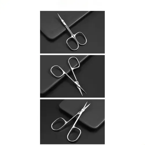 Alicate De Cutícula Acero Inoxidable 4 Filos Manicura Stainless Steel