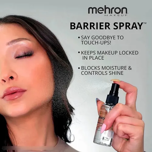 Spray Fijador Mehron Barrier Para Maquillaje 29 Ml