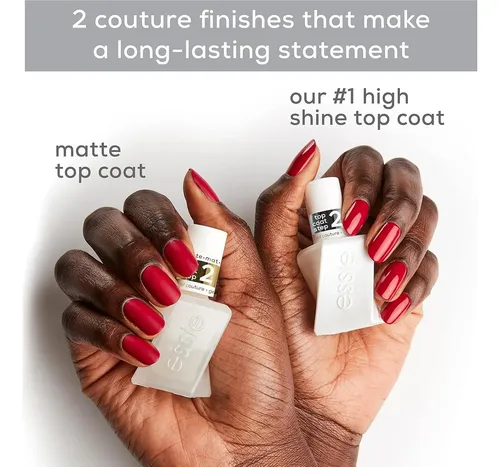 Top Coat Esmalte Uñas Essie Gel Couture 13.04g Brillo Ultra
