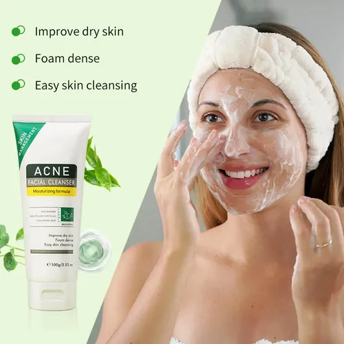 Limpiador Facial Anti-acné Elimina Impurezas Y Reduce Acné