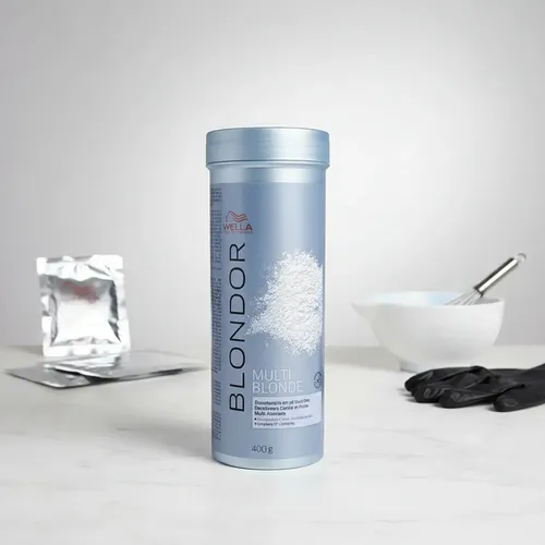 Polvo Decolorante Wella Blondor Aclarante Rubios X 400ml