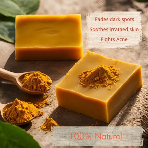 Limpiador Facial Y Corporal Soap Bar Dr. Turmeric, 3 X 100 G