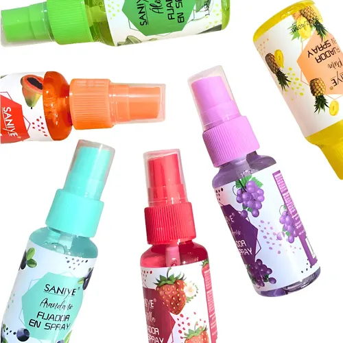 Fijador En Spray Mquillaje Frutal Saniye Larga Duracion40ml