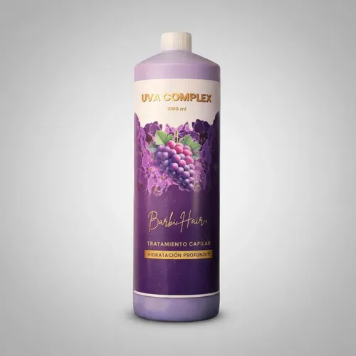 Tratamiento Capilar Uva Complex 1000 Ml Barbi Hair
