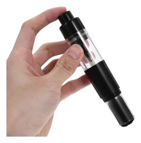 Brocha Para Polvo Recargable De 2 Piezas, Aerosol De Viaje R Negro