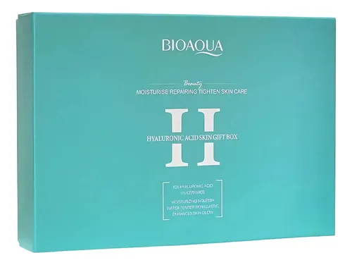 Kit Combo Rutina 6 Piezas Skincare Bioaqua Ácido Hialurónico