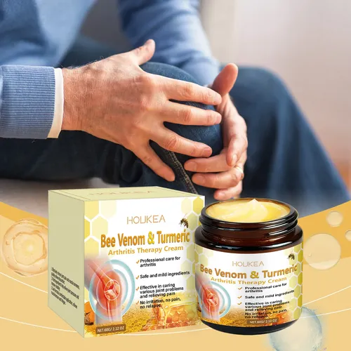 Crema De Masaje Para Articulaciones De Manos Y Pies Con Cúrc 60g