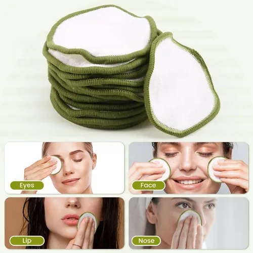 Almohadillas Desmaquillantes Reutilizables De Bambú, Ultrasu As Shown