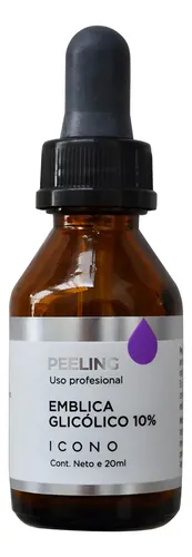 Peeling Emblica Glicólico 20ml Renovador Facial Icono