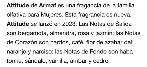 Perfume De Dama Miss Armaf Attitude Edp 100ml